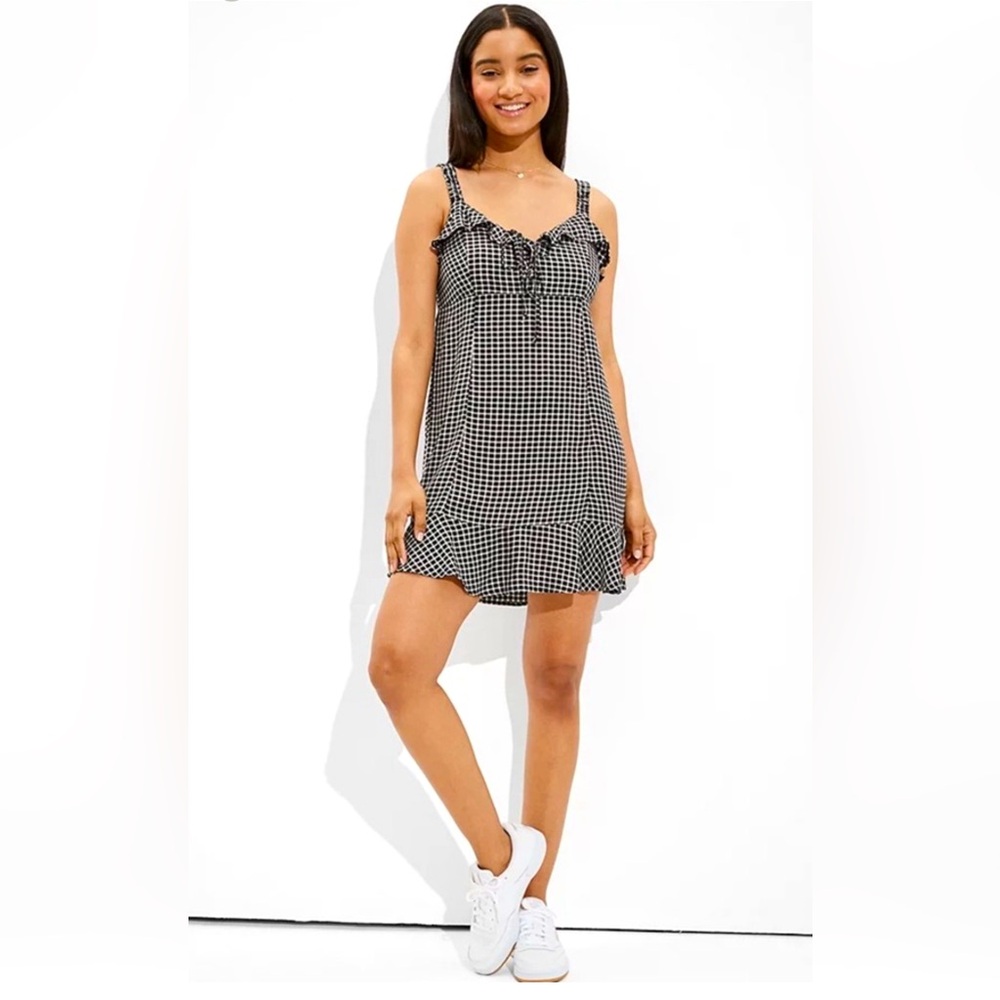 American Eagle Ruffle Mini Dress